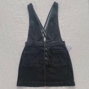 Free People Old School Love Jumper Skirt Sz 12